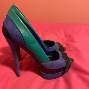 Jessica Simpson Color Block Pumps